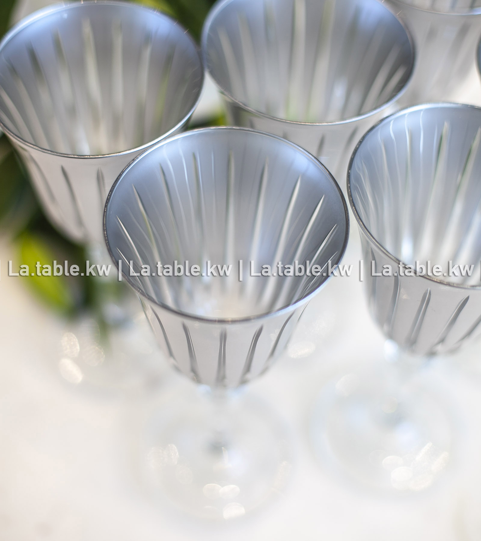 Silver Classic Juice Glasses