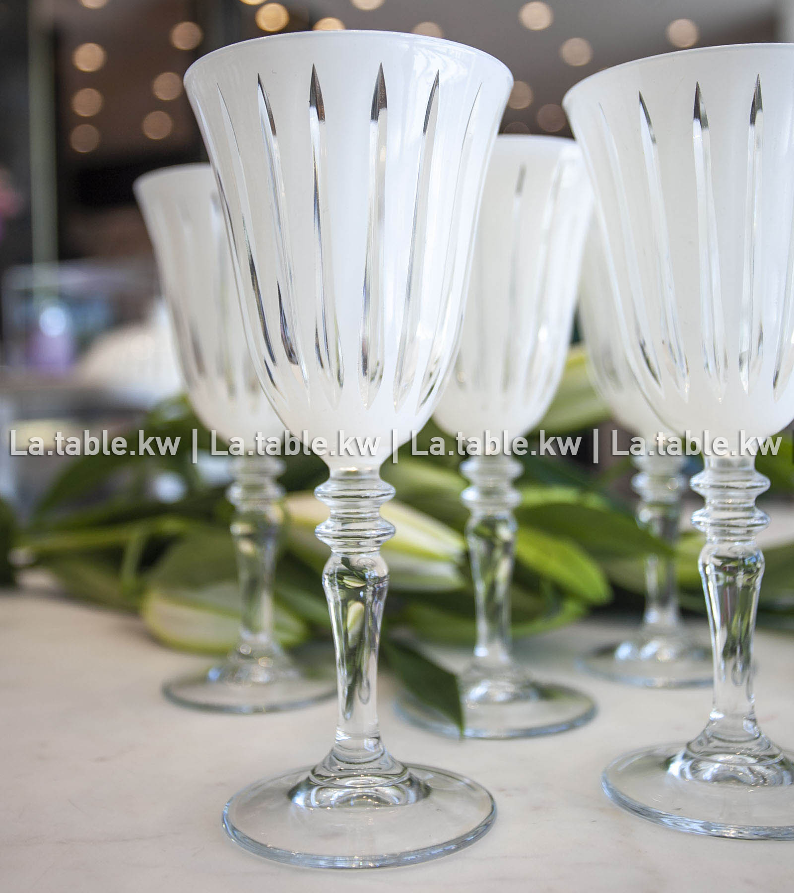 White Classic Juice Glasses